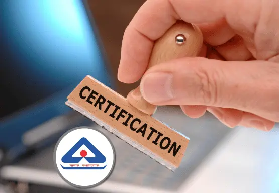 Bis Certificate consultant